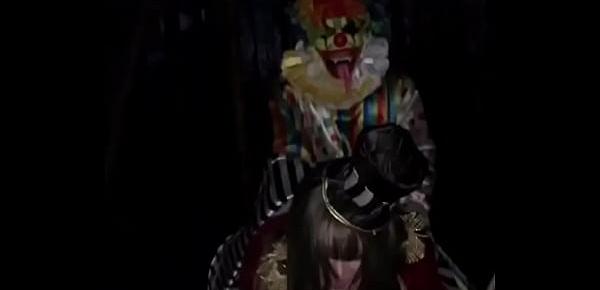  Clown fucks Pawg in the woods
